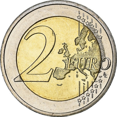 Luxemburg, 
            
               2 Euro, 
            
               10 Years of Euros Cash