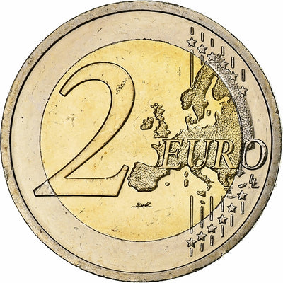 Ireland, 
            
               2 Euro, 
            
               10 Years of Euros Cash