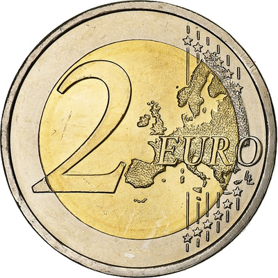 Portugal, 
            
               2 Euro, 
            
               10 Years of Euros Cash