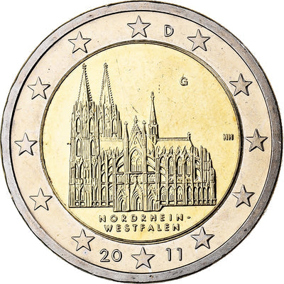 Deutschland, 
            
               2 Euro, 
            
               Nordrhein-Westfalen