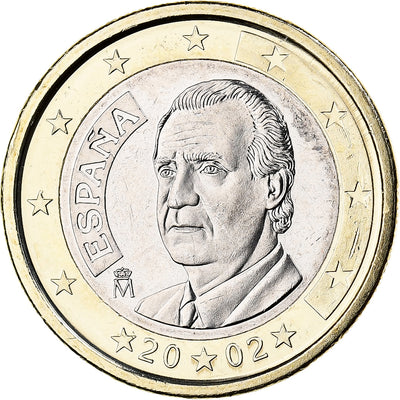 Spanien, 
            
               Juan Carlos I, 
            
               1 Euro