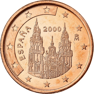 Spanien, 
            
               5 Centimes, 
            
               Burgos cathedral