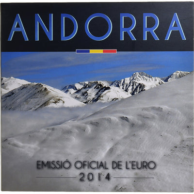 Andorra, 
            
               Set 1 ct. - 2 Euro, 
            
               2014