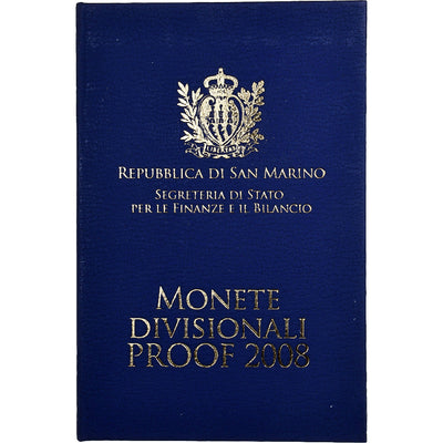 San Marino, 
            
               Set 1 ct. - 2 Euro, 
            
               PP