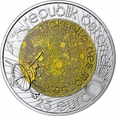 Österreich, 
            
               25 Euro, 
            
               International Year of Astronomy