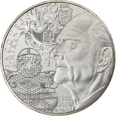 Frankreich, 
            
               10 Euro, 
            
               Jacques Chirac