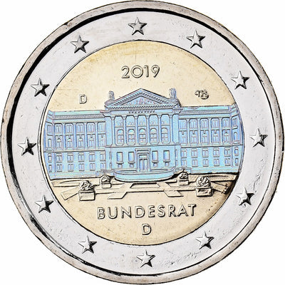 Deutschland, 
            
               2 Euro, 
            
               Bundesrat