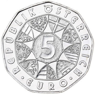 Österreich, 
            
               5 Euro, 
            
               2002