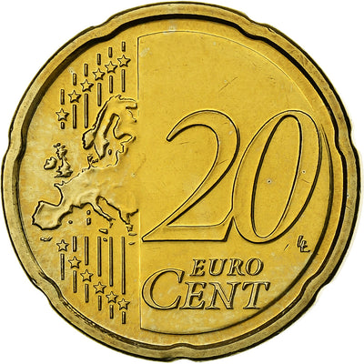 Luxemburg, 
            
               20 Euro Cent, 
            
               2010