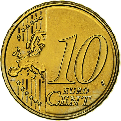 Luxemburg, 
            
               10 Euro Cent, 
            
               2010