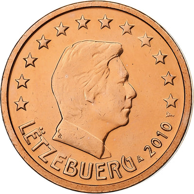 Luxemburg, 
            
               2 Euro Cent, 
            
               2010