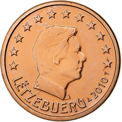 Luxemburg, 
            
               Euro Cent, 
            
               2010