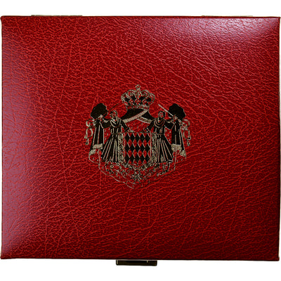 Monaco, 
            
               Albert II, 
            
               Coffret 1c. à 2€