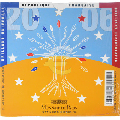 Frankreich, 
            
               Coffret 1c. à 2€, 
            
               2006