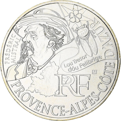 Frankreich, 
            
               10 Euro, 
            
               Provence-Alpes-Cote d'Azur