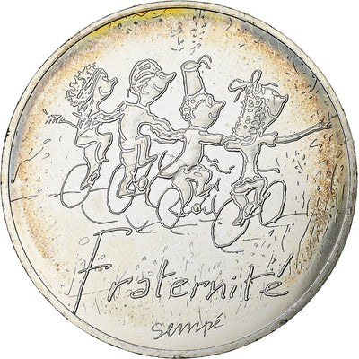 Frankreich, 
            
               10 Euro, 
            
               Sempé - Printemps - Fraternité