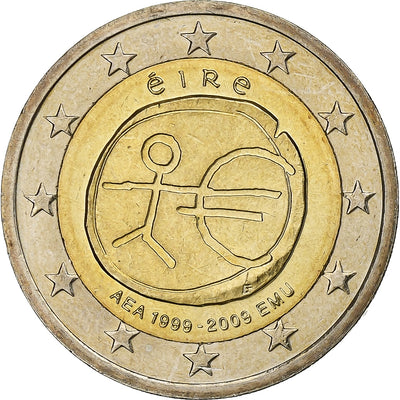 IRELAND REPUBLIC, 
            
               2 Euro, 
            
               European Monetary Union