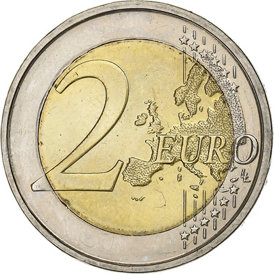 Belgien, 
            
               2 Euro, 
            
               European Monetary Union