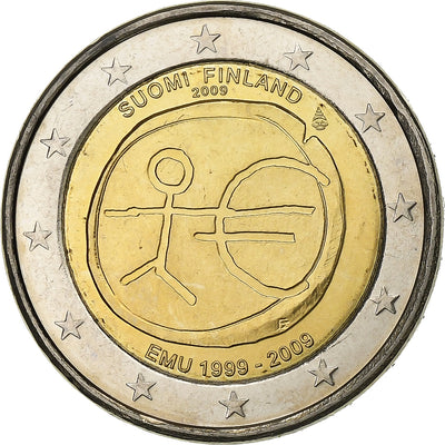 Finnland, 
            
               2 Euro, 
            
               European Monetary Union