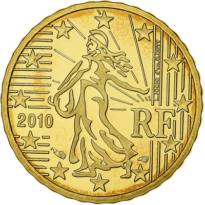 Frankreich, 
            
               10 Euro Cent, 
            
               2010