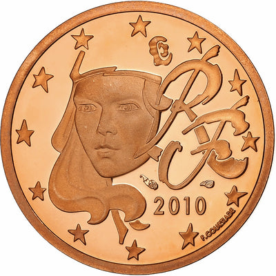 Frankreich, 
            
               5 Euro Cent, 
            
               2010