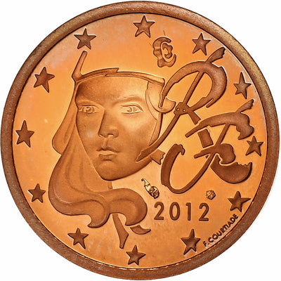 Frankreich, 
            
               2 Euro Cent, 
            
               2012