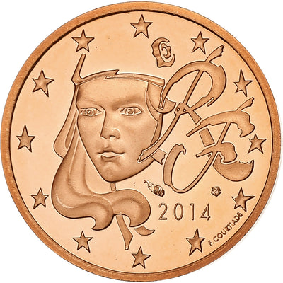 Frankreich, 
            
               2 Euro Cent, 
            
               2014