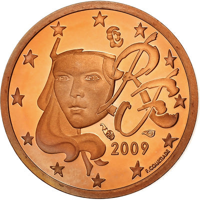 Frankreich, 
            
               Euro Cent, 
            
               2009