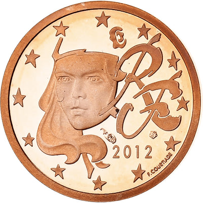 Frankreich, 
            
               Euro Cent, 
            
               2012