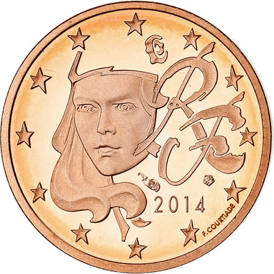 Frankreich, 
            
               Euro Cent, 
            
               2014