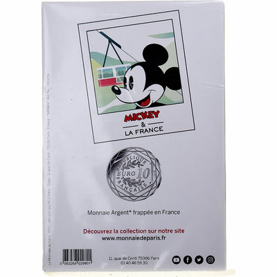 Frankreich, 
            
               10 Euro, 
            
               Mickey Premier de cordée