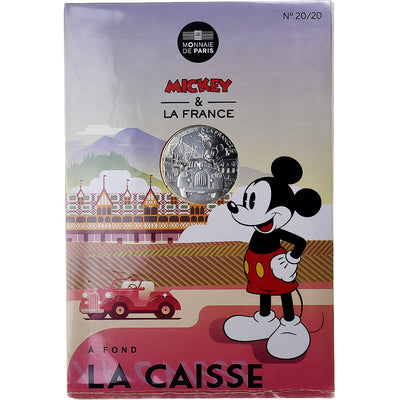 Frankreich, 
            
               10 Euro, 
            
               Mickey À fond la caisse