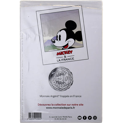 Frankreich, 
            
               10 Euro, 
            
               Mickey À fond la caisse