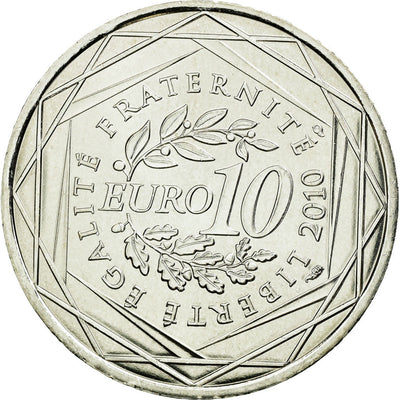 Münze, 
            
               Frankreich, 
            
               10 Euro