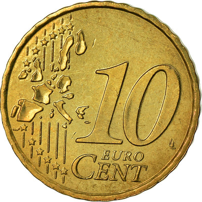 Monaco, 
            
               10 Euro Cent, 
            
               2003