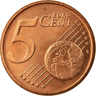 Griechenland, 
            
               5 Euro Cent, 
            
               2002