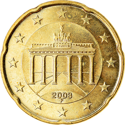 Bundesrepublik Deutschland, 
            
               20 Euro Cent, 
            
               2003