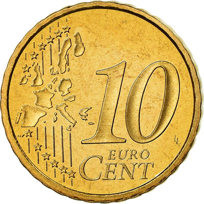 Frankreich, 
            
               10 Euro Cent, 
            
               2002