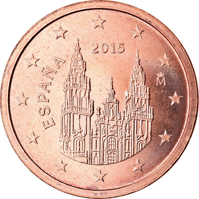 Spanien, 
            
               2 Euro Cent, 
            
               2015