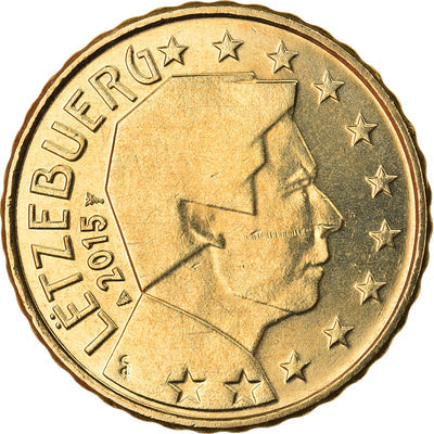 Luxemburg, 
            
               10 Euro Cent, 
            
               2015