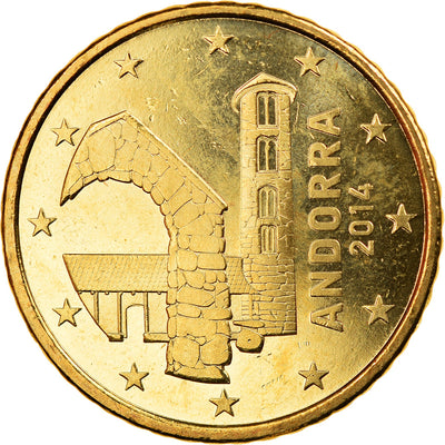 Andorra, 
            
               50 Euro Cent, 
            
               2014