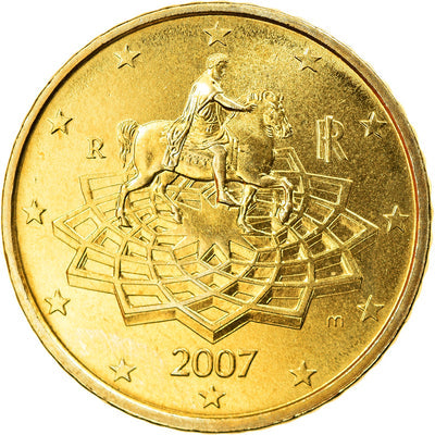 Italien, 
            
               50 Euro Cent, 
            
               2007