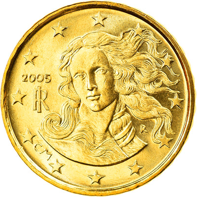 Italien, 
            
               10 Euro Cent, 
            
               2005