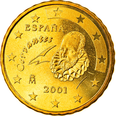 Spanien, 
            
               10 Euro Cent, 
            
               2001