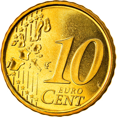 Spanien, 
            
               10 Euro Cent, 
            
               2001