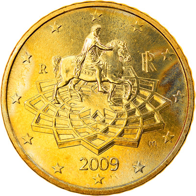 Italien, 
            
               50 Euro Cent, 
            
               2009