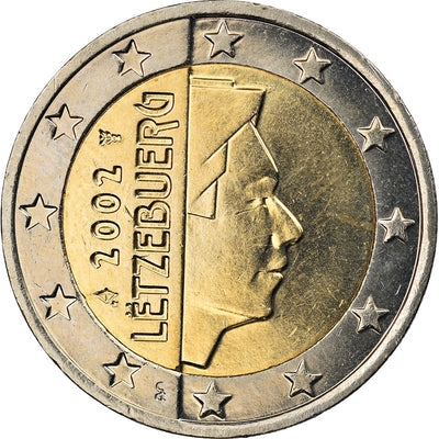 Luxemburg, 
            
               2 Euro, 
            
               2002