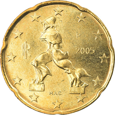 Italien, 
            
               20 Euro Cent, 
            
               2005